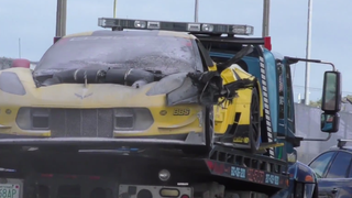 The Only Ultra-Fast Corvette We Actually Got To See This Week Went Up In Flames